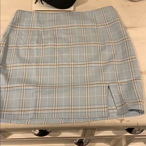 Princess Polly Cora Mini Skirt Blue